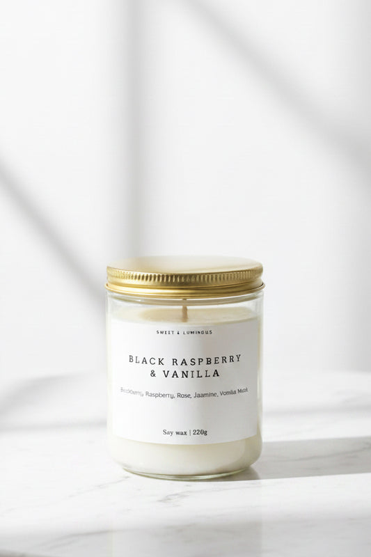 Black raspberry & vanilla