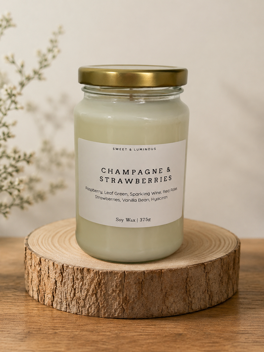 Champagne & strawberries